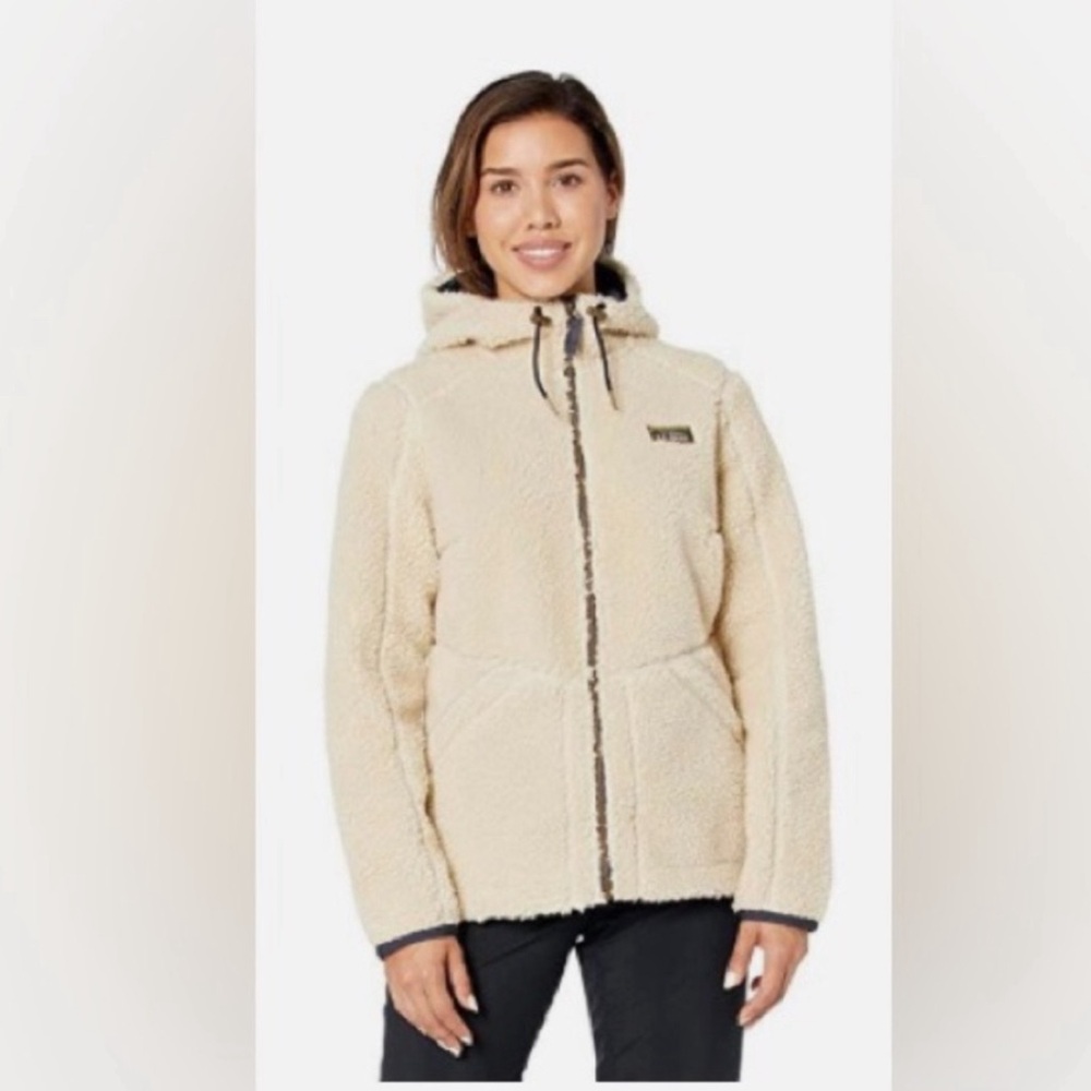 LL Bean Mountain Pile Fleece Hoodie